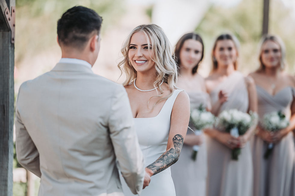Almond Springs Wedding Ceramony