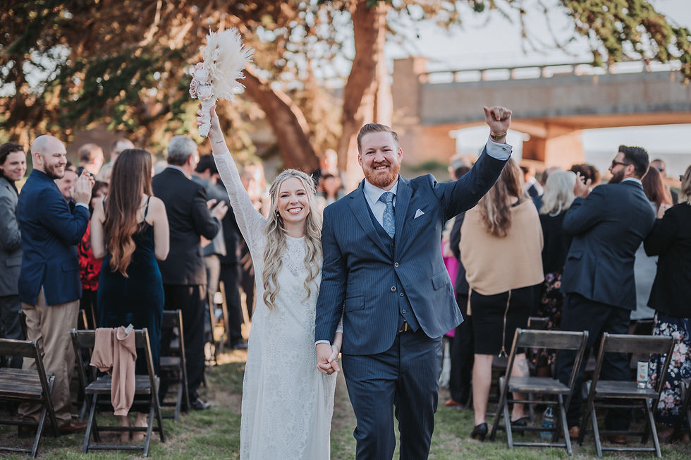 Ocean Point Ranch Wedding Ceramony