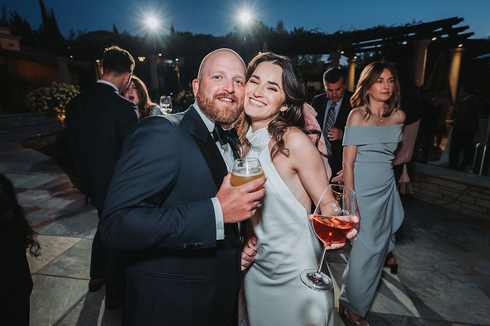Cali Paso Vineyard Wedding Reception