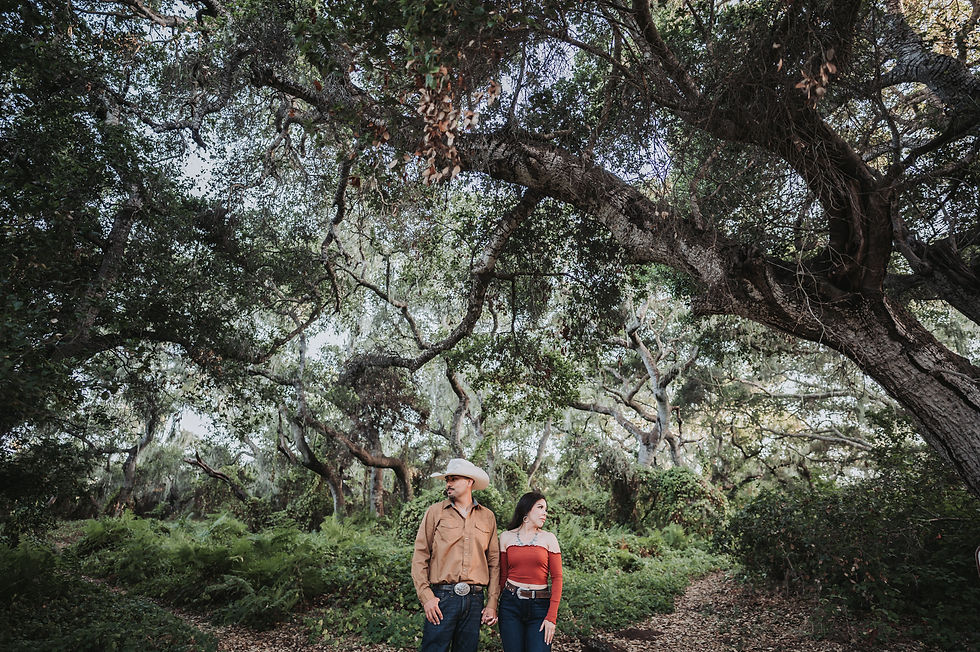 Los Osos Oaks Preserve Engagement Photos