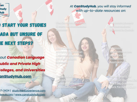 WANT TO START YOUR STUDIES IN CANADA BUT UNSURE OF THE NEXT STEPS?