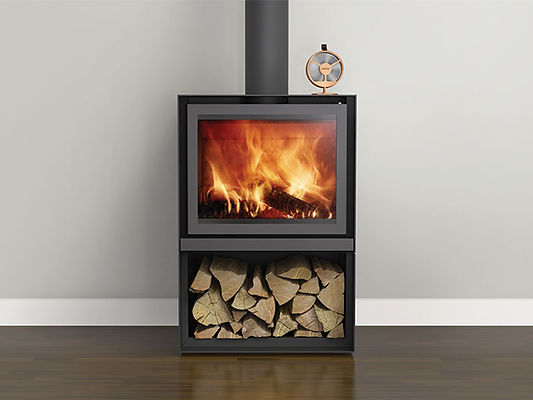Skaats stove fan in cream