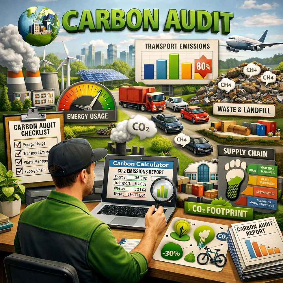 Carbon Data and What Is Required to Pass a Carbon Audit