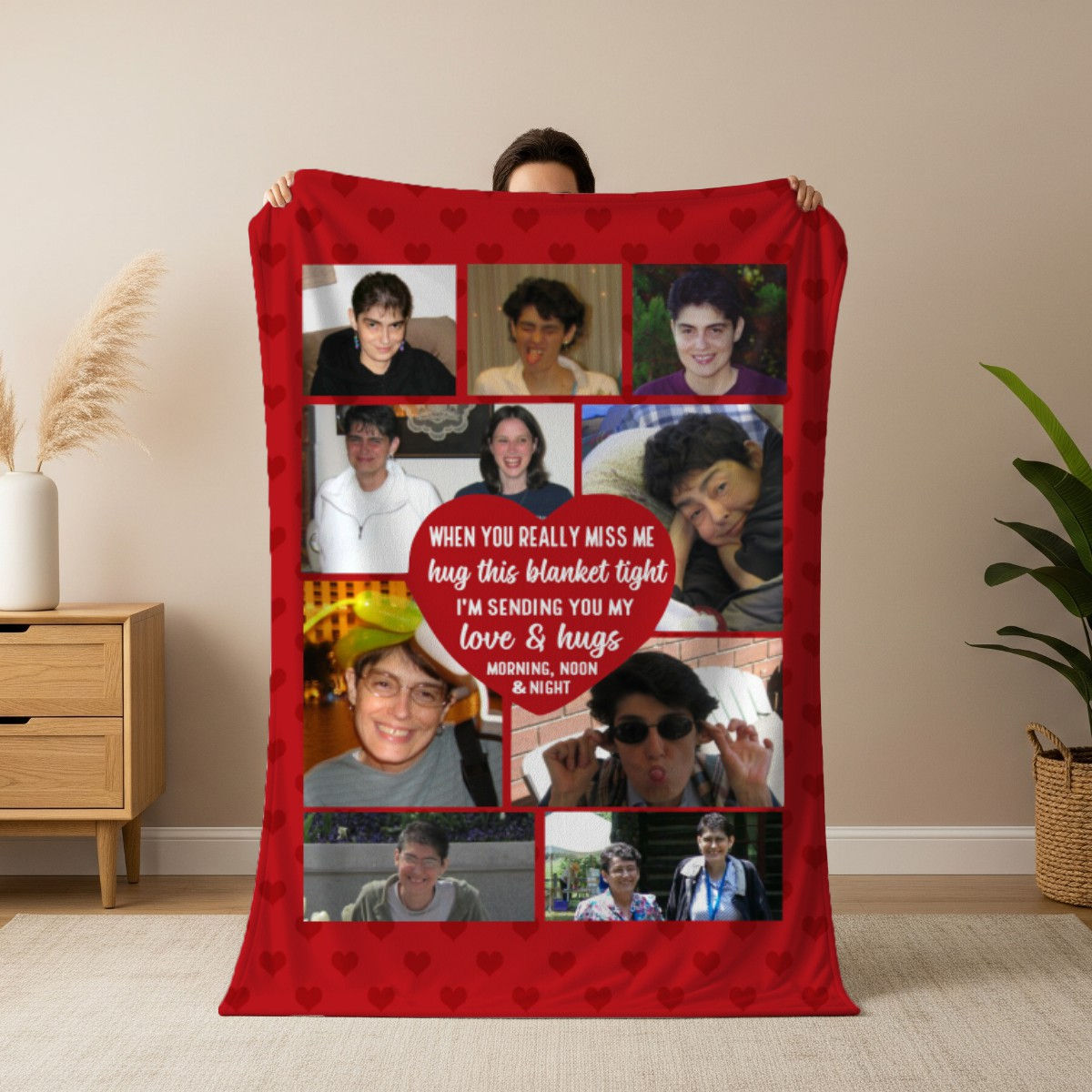 Memorial Blanket - Hug this blanket tight