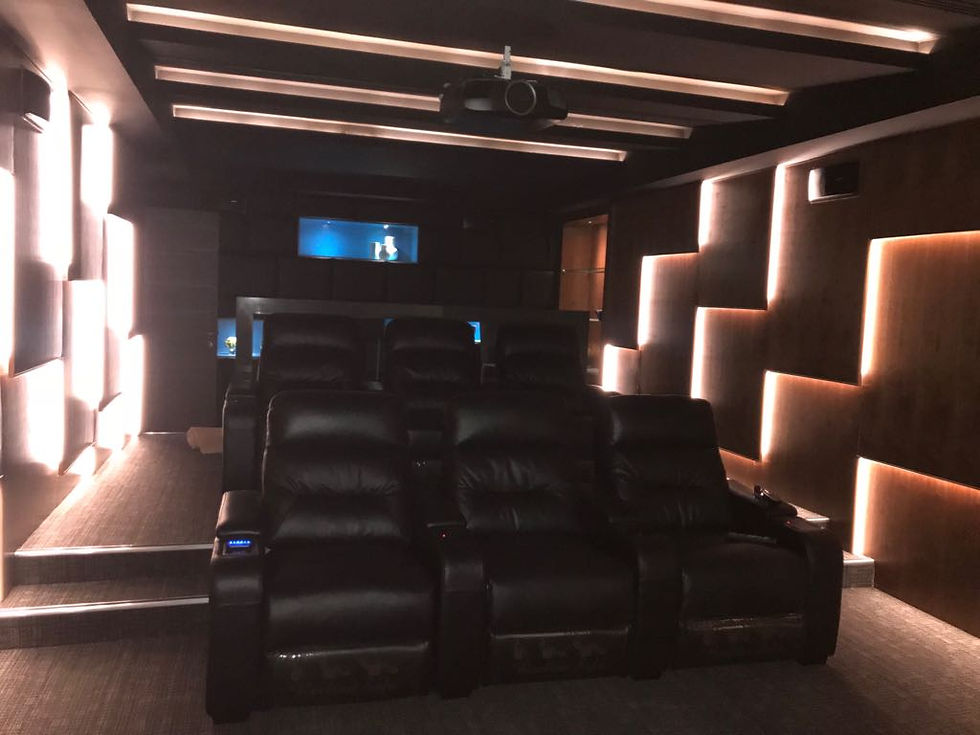 Thumbnail: Acoustic Panels Cinema Room