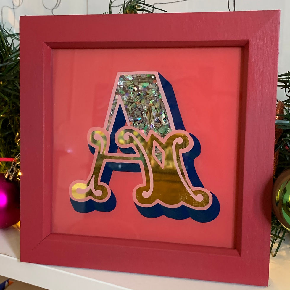 Thumbnail: Custom Initial Frame 18cm