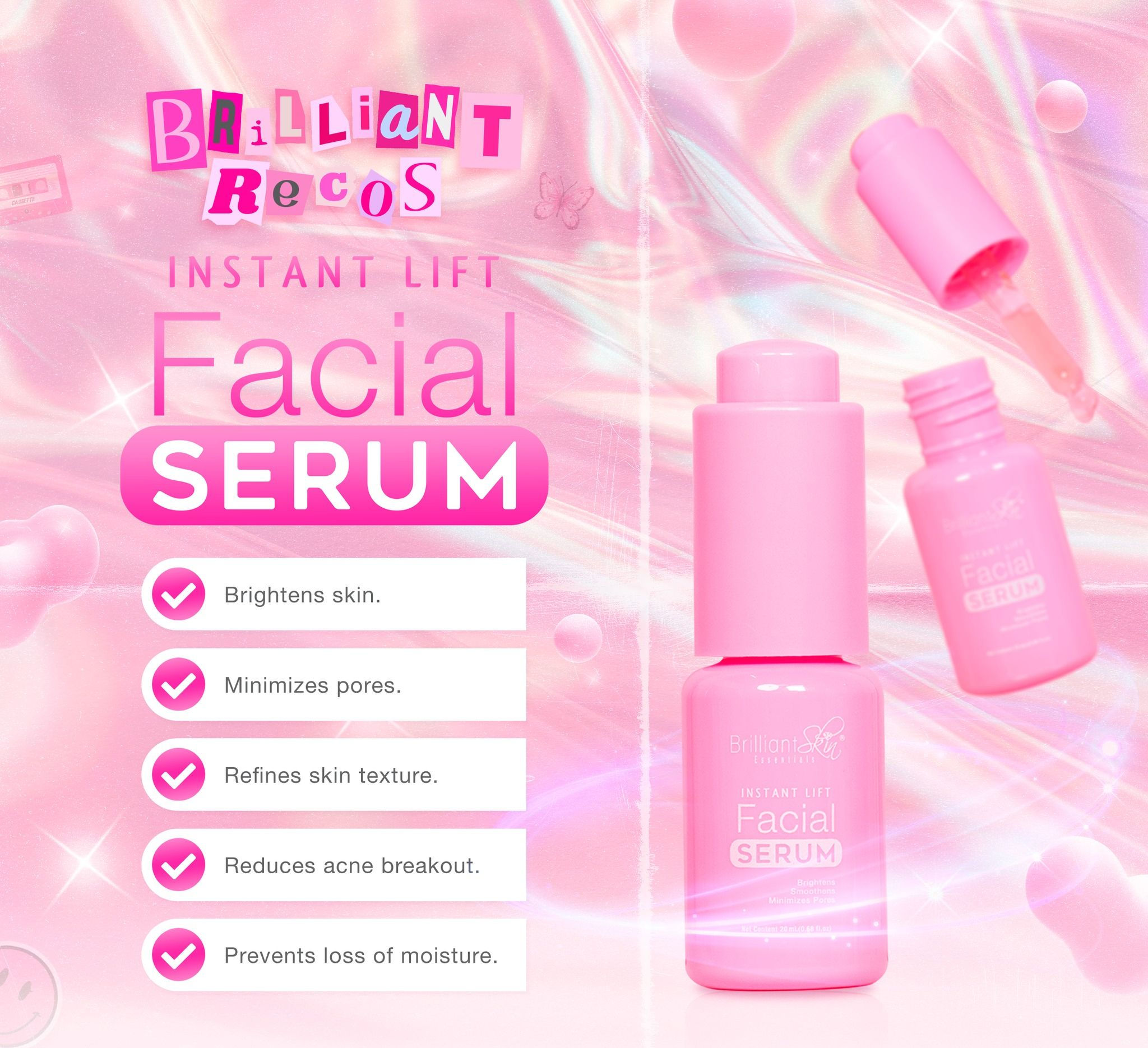 Brilliant Skin Essentials Instant Lift Serum 20ml