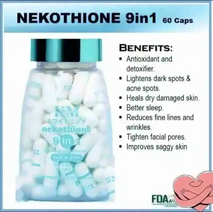 Миниатюра: Nekothione 9 in 1 by Kath Melendez Made in Japan 500 mg 60 caps