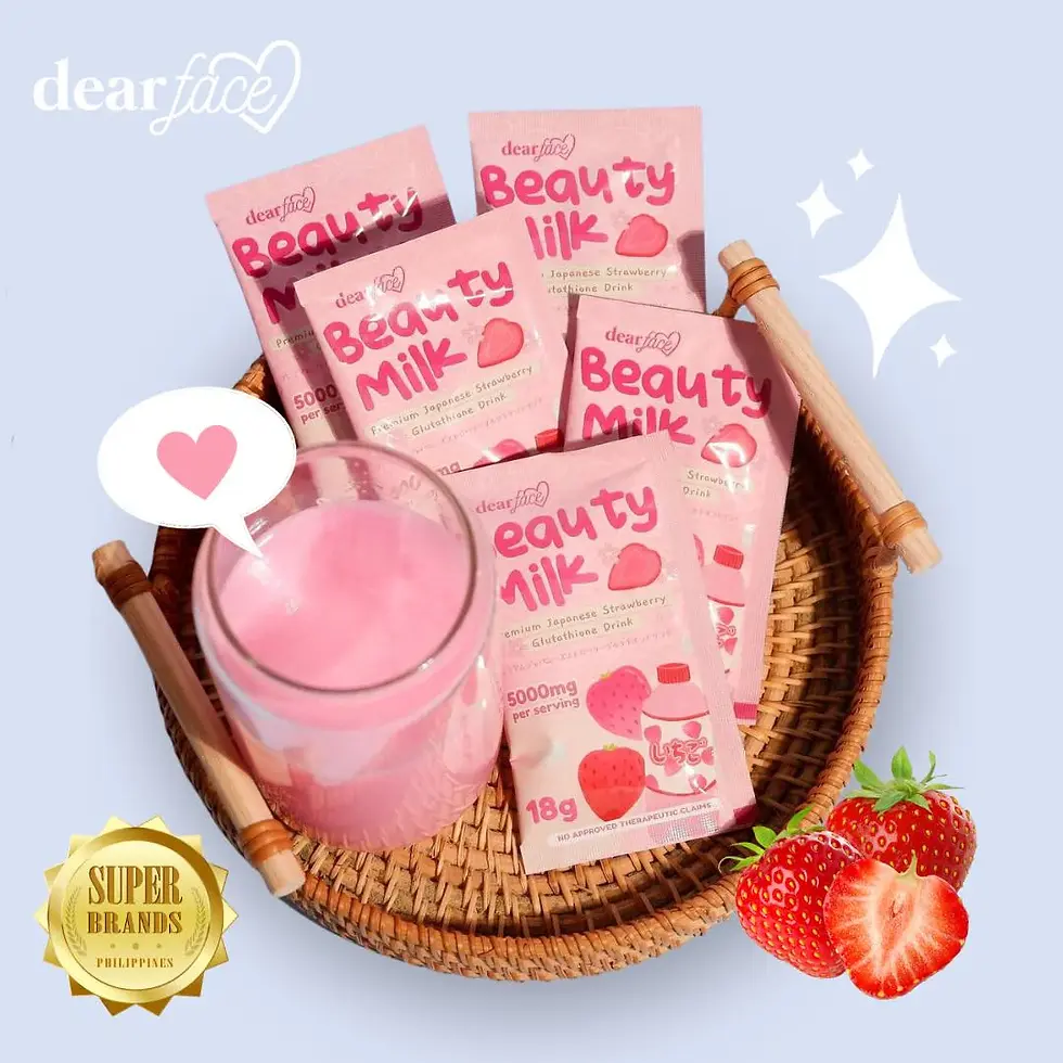 Thumbnail: Beauty Milk - Premium Japanese Strawberry Glutathione Drink 500g