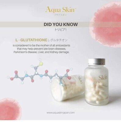 emothion s-acetyl glutathione Aqua Skin Glutathione Capsules main image 1