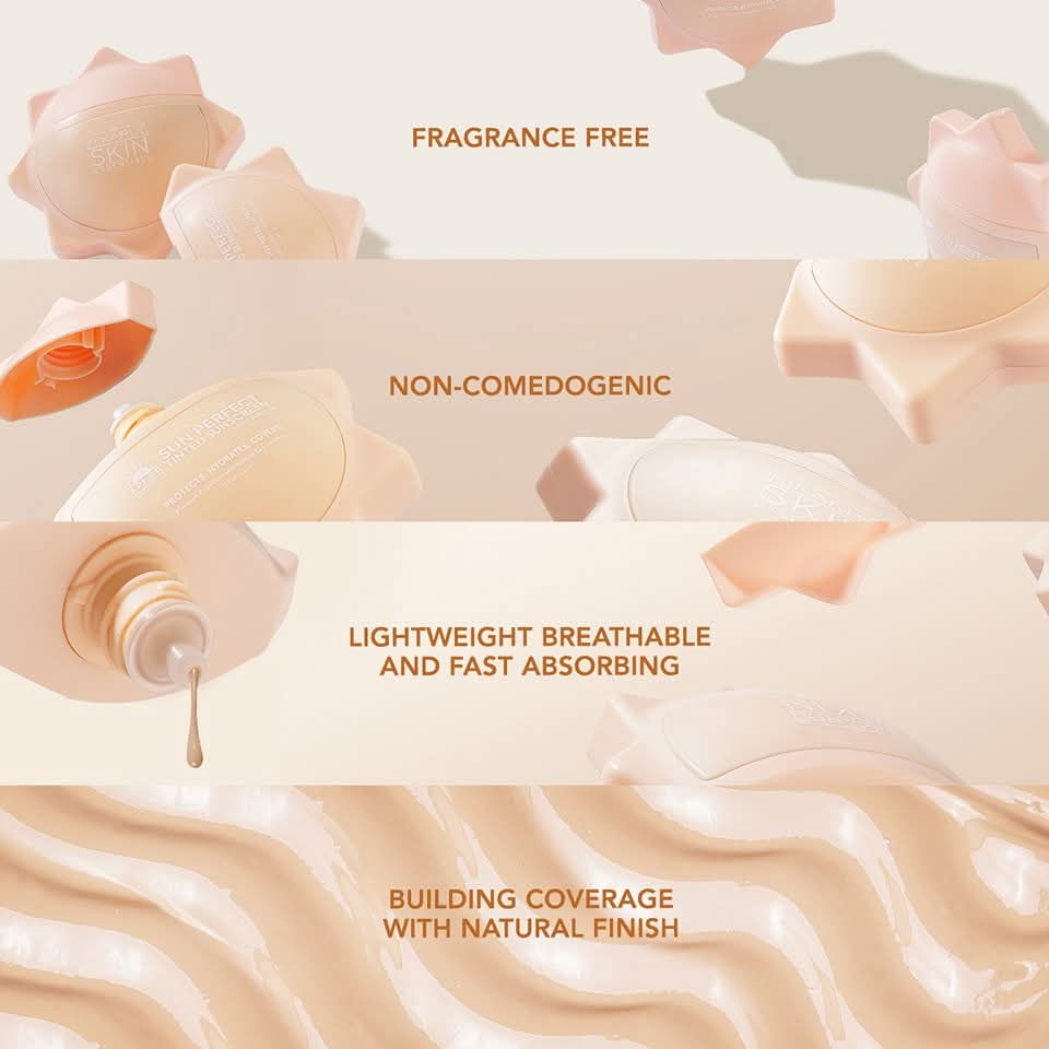 Миниатюра: Hikari Premium Sun Perfect Tinted Sunscreen SPF50