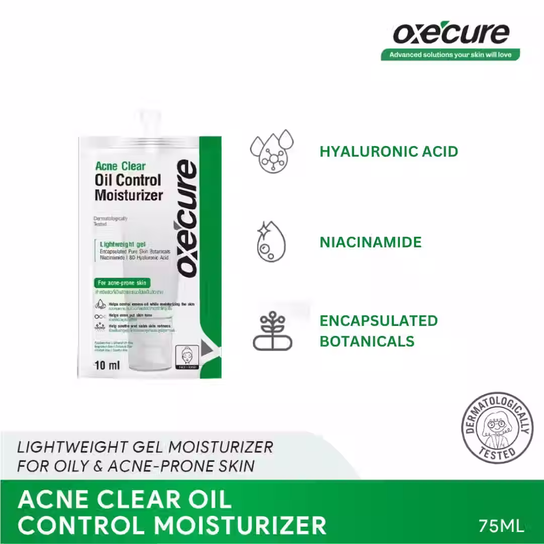Oxecure Acne Clear Oil Control Moisturizer 10Ml