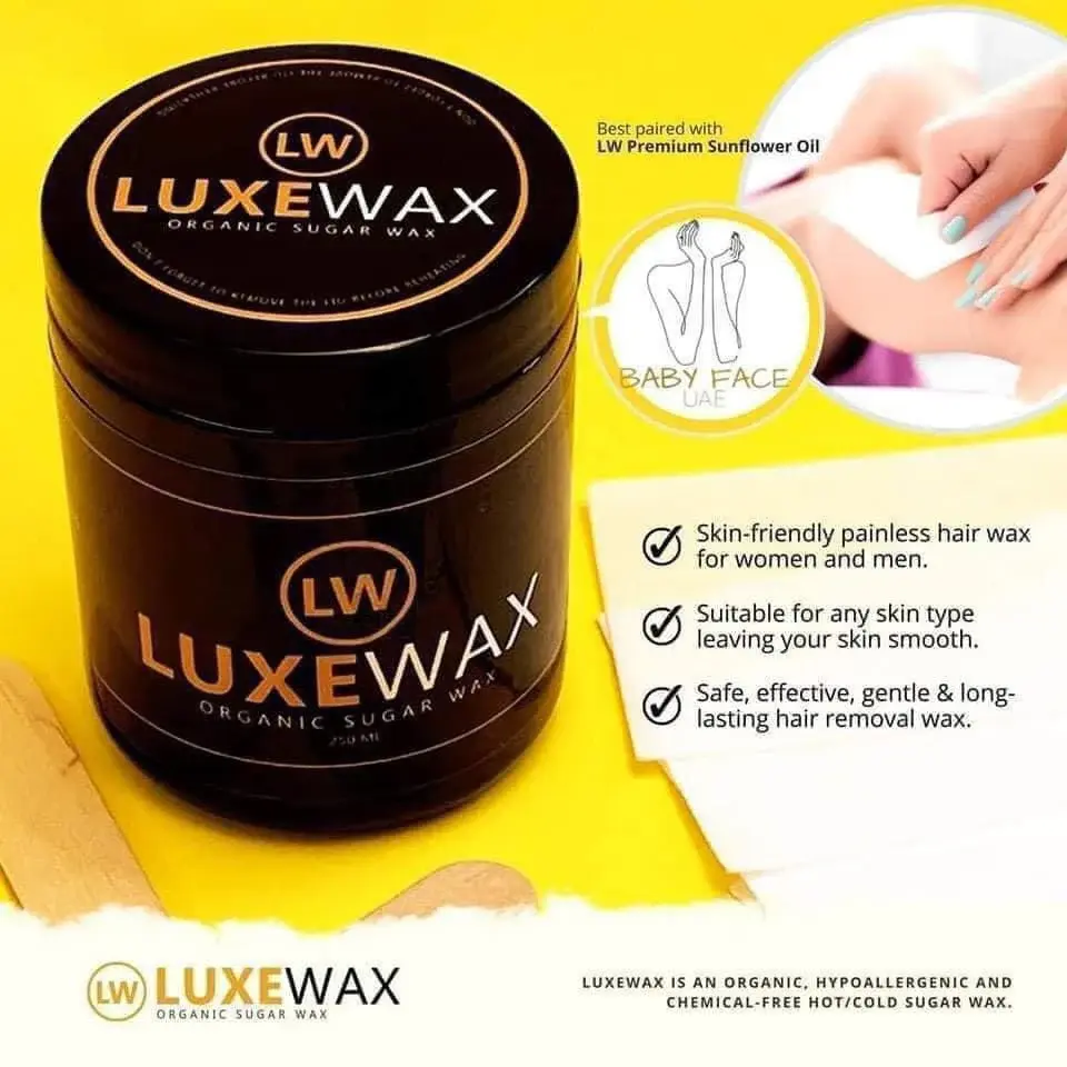 Thumbnail: Luxe Wax Organic Sugar Wax - 350g