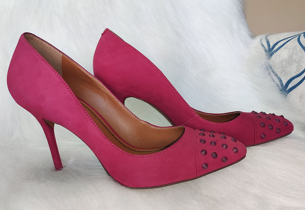 Miniatura: Scarpin Rosa com Stud Arezzo