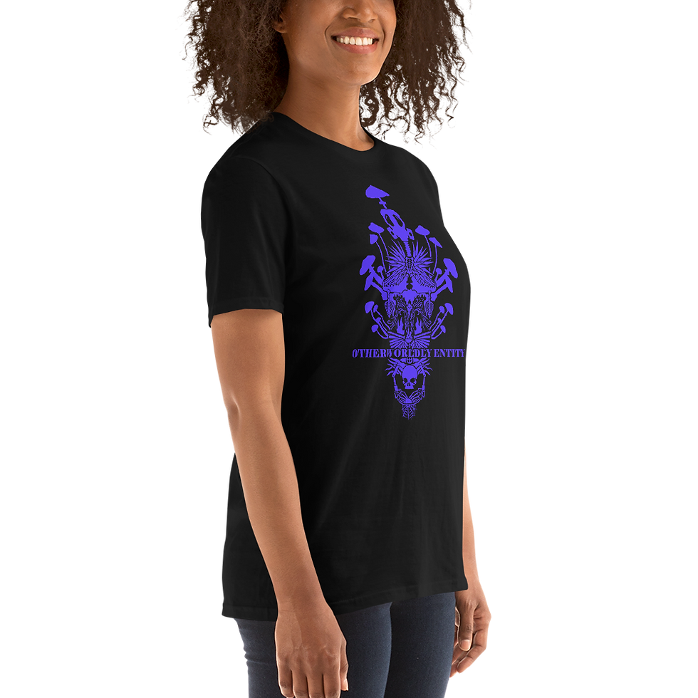 Thumbnail: Otherworldly Toxic Shaman Members Only Blue Tee