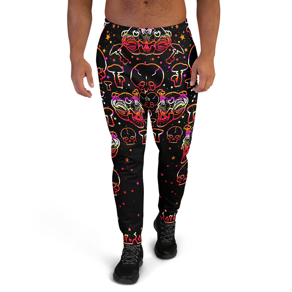 Floral Morbid Mushroom Joggers