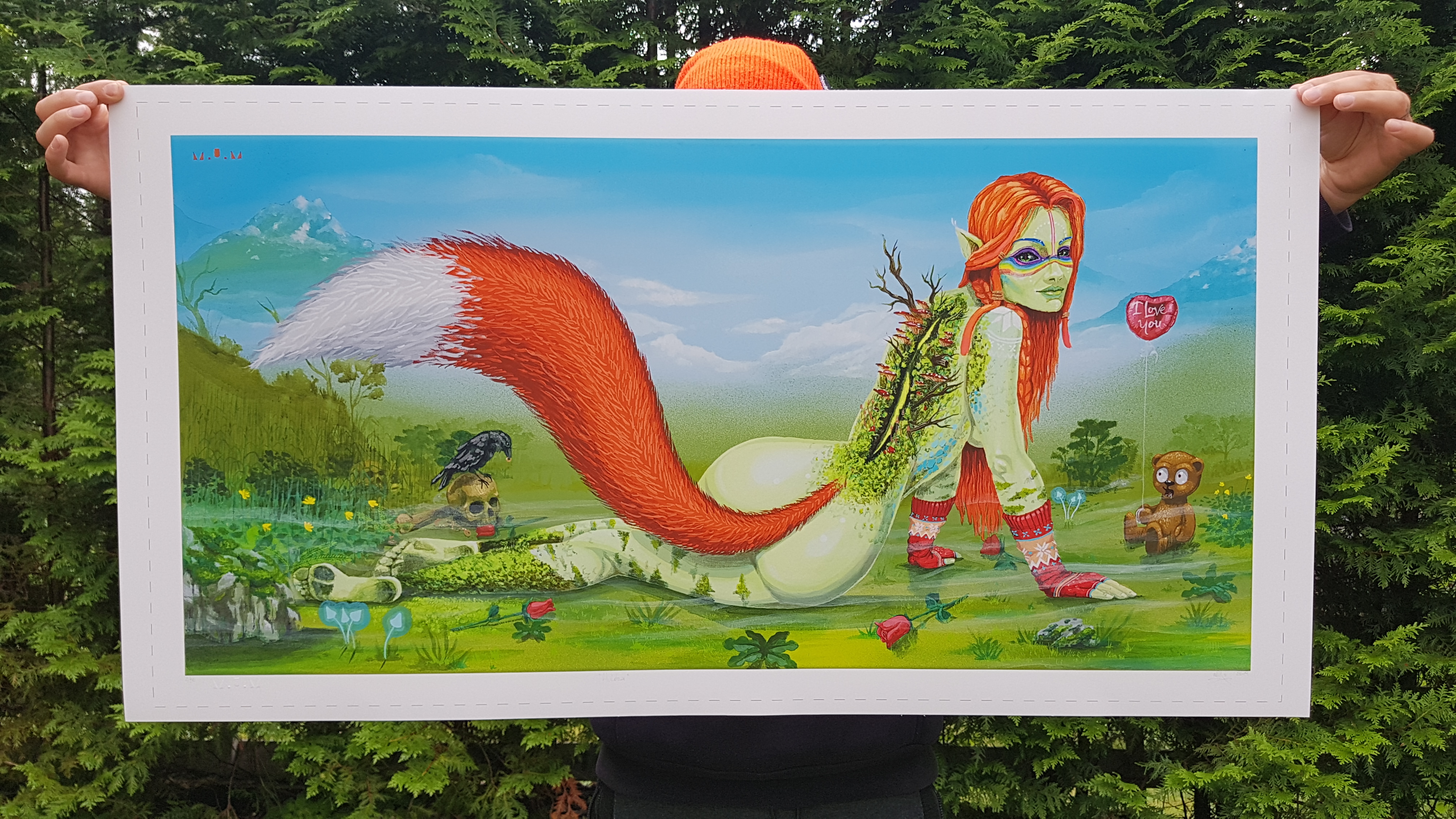 Huldra print