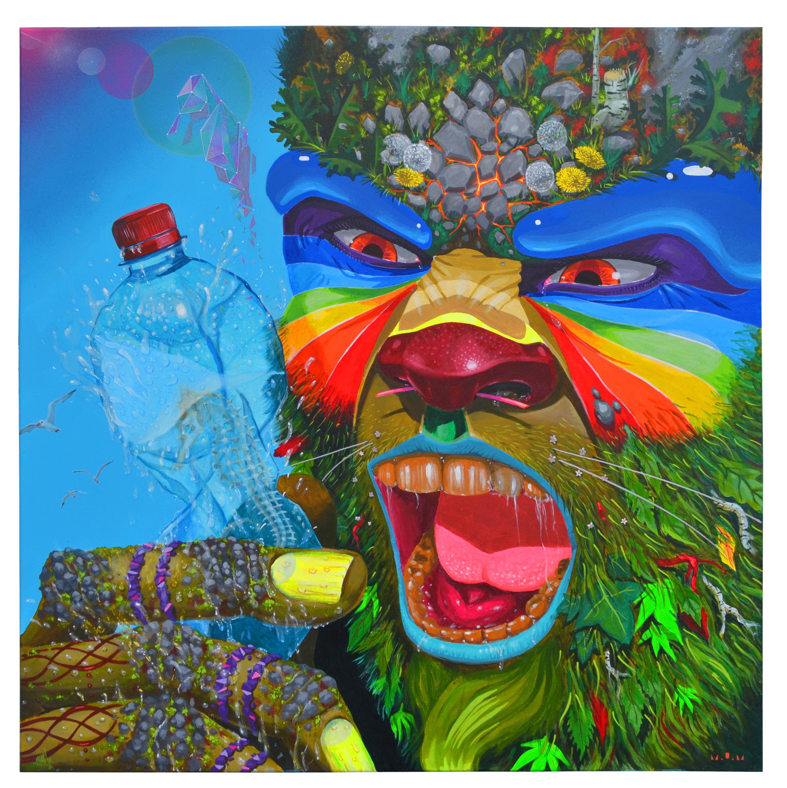 "F##ing Garbage" (SOLD)