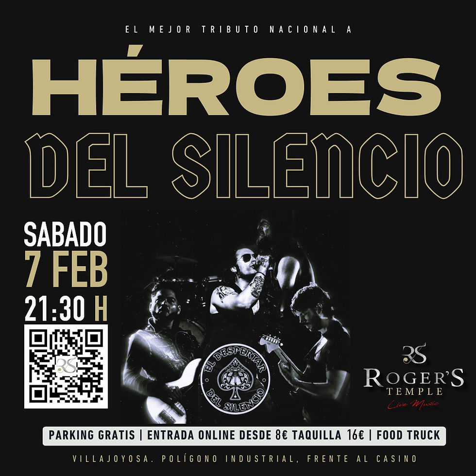 Heroes del Silencio | Show Tributo: El Despertar del Silencio | Roger's Temple