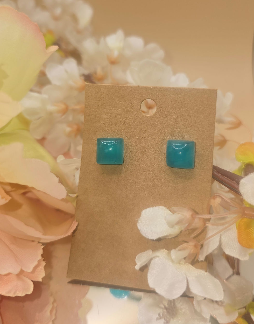 Thumbnail: Amazonite 925 Silver Earrings from £6