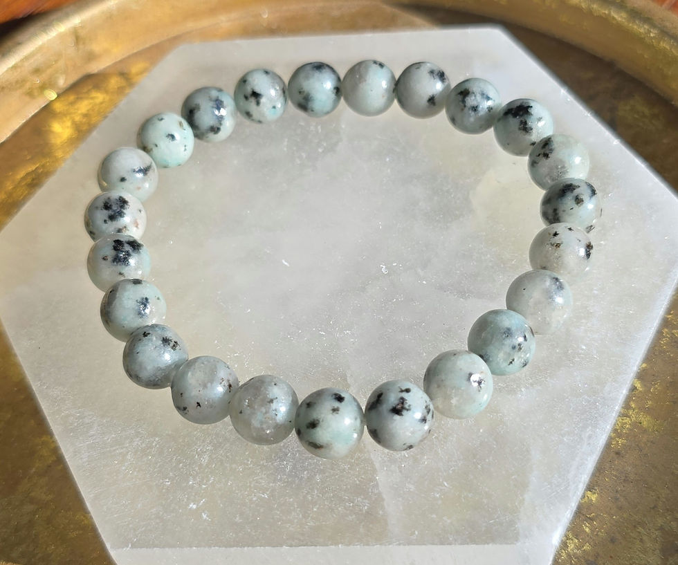 Thumbnail: Crystal Bracelets 8mm (White/Pale Tones)