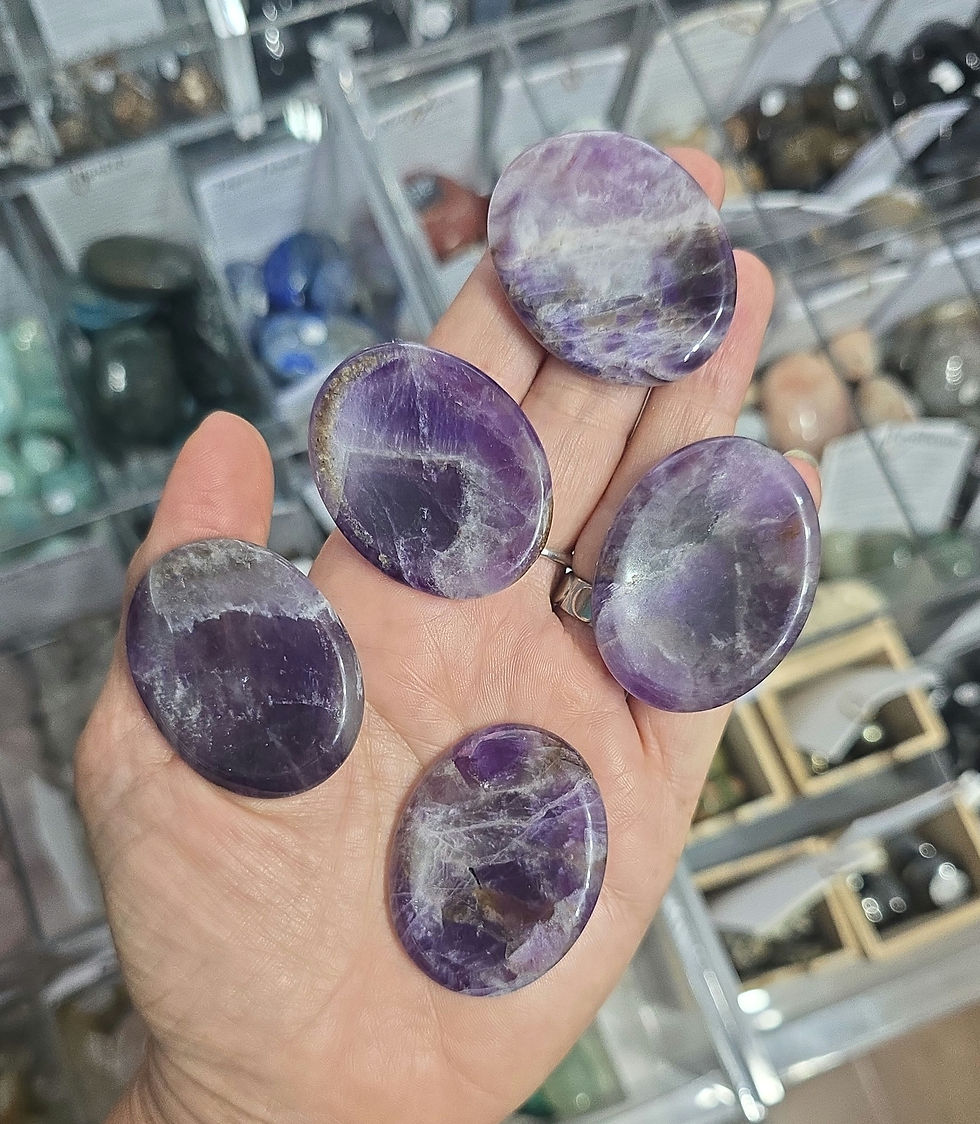 Dream Amethyst Worry Stones - Half Price!