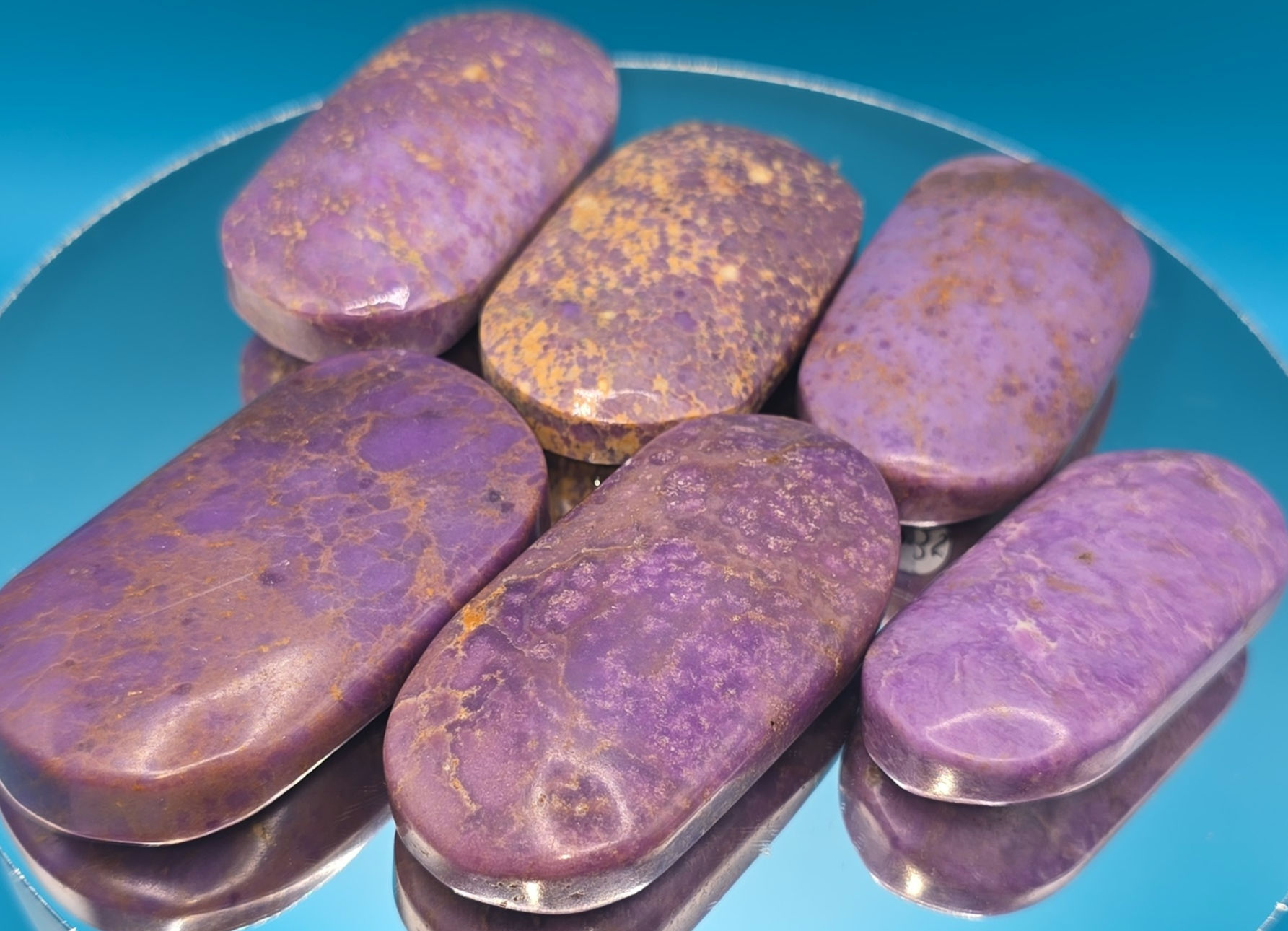 Phosphosiderite Palm Stones from £7.35