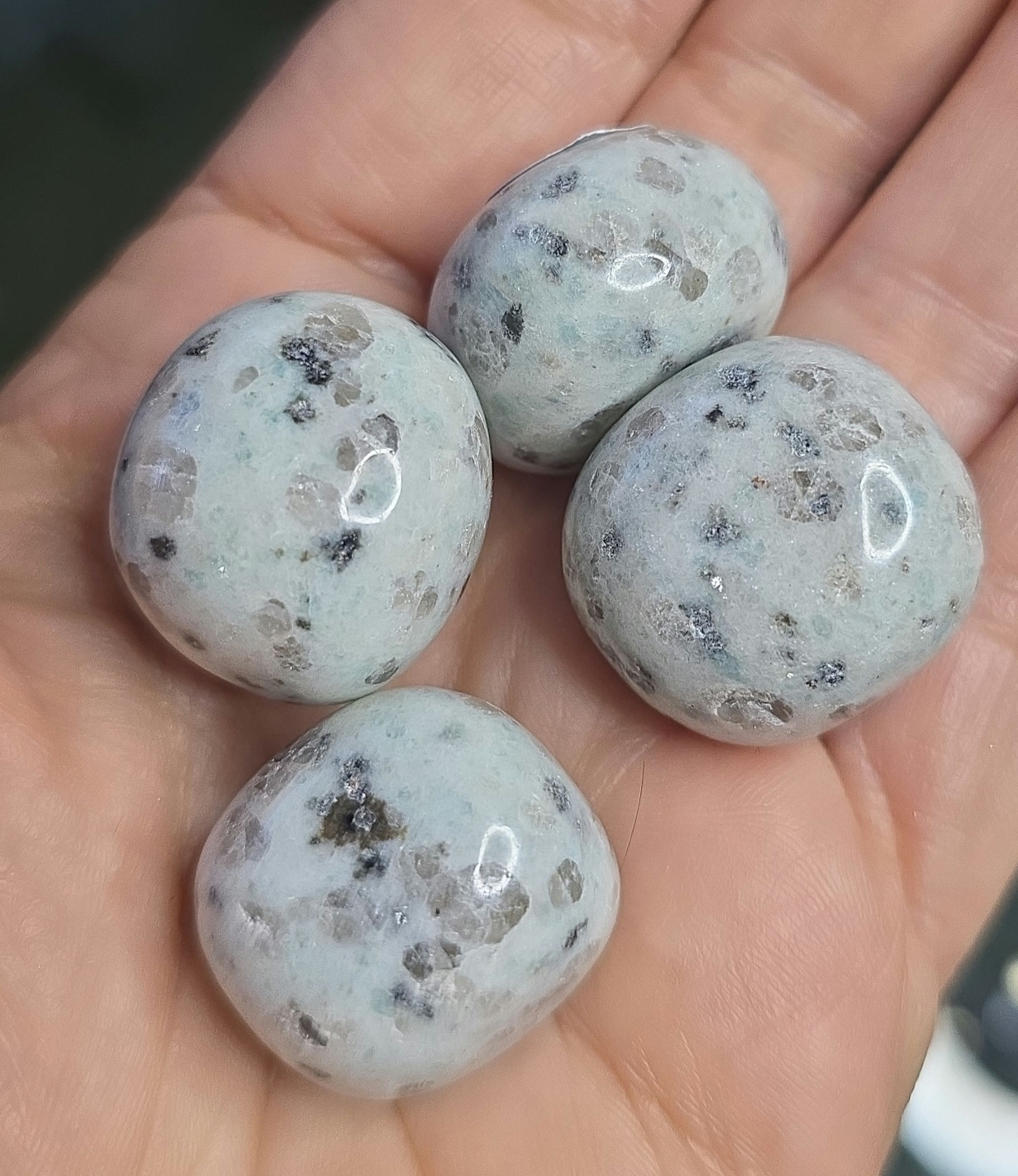 Kiwi Jasper Tumble Stones 