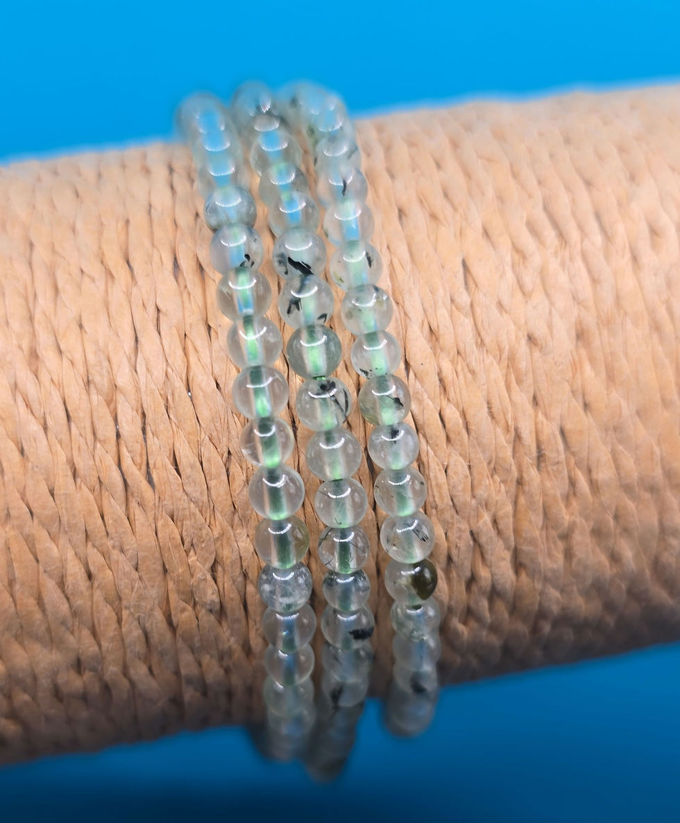 Thumbnail: 4mm Bracelets (Green Tones)