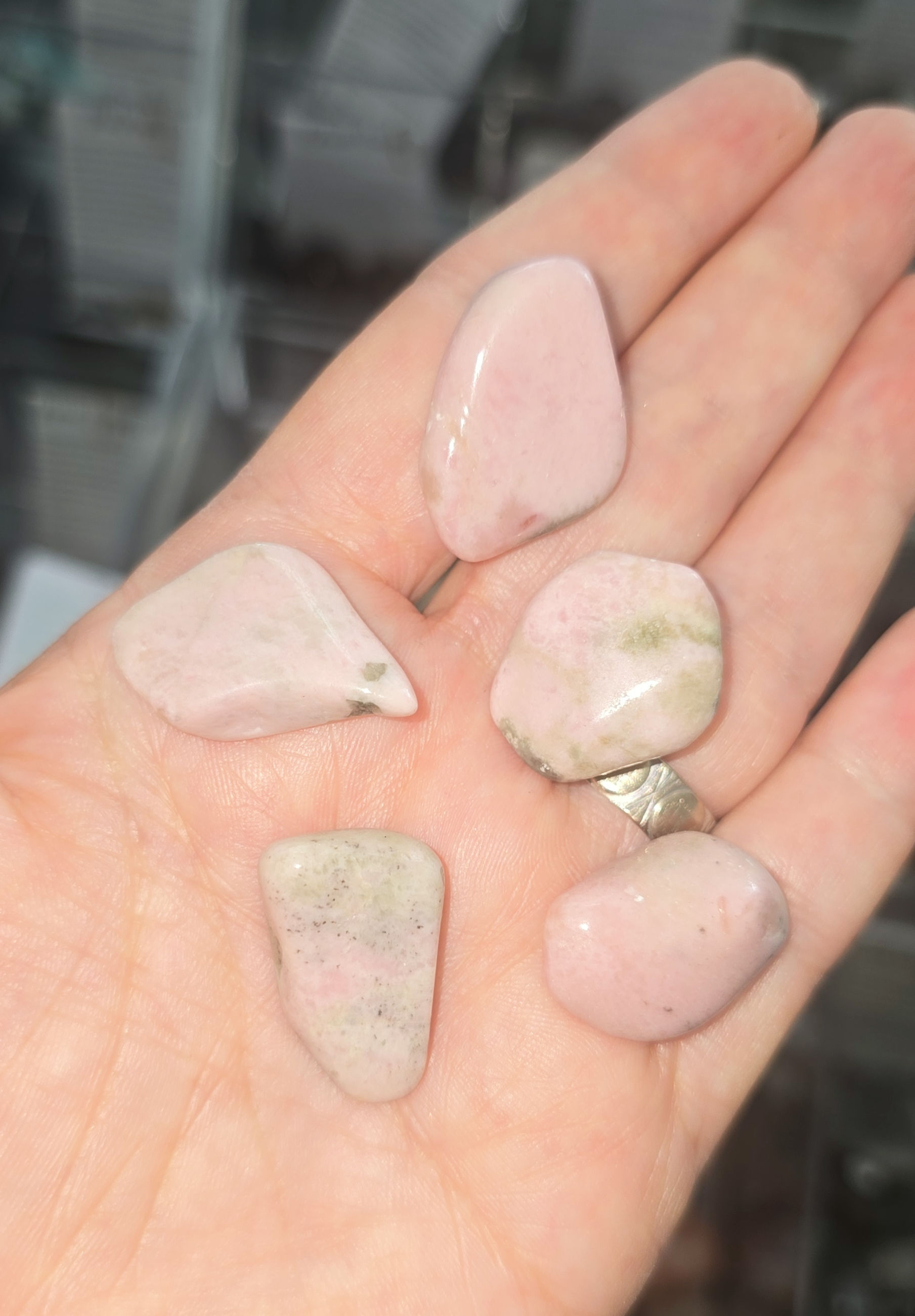 Thulite Small Tumbles