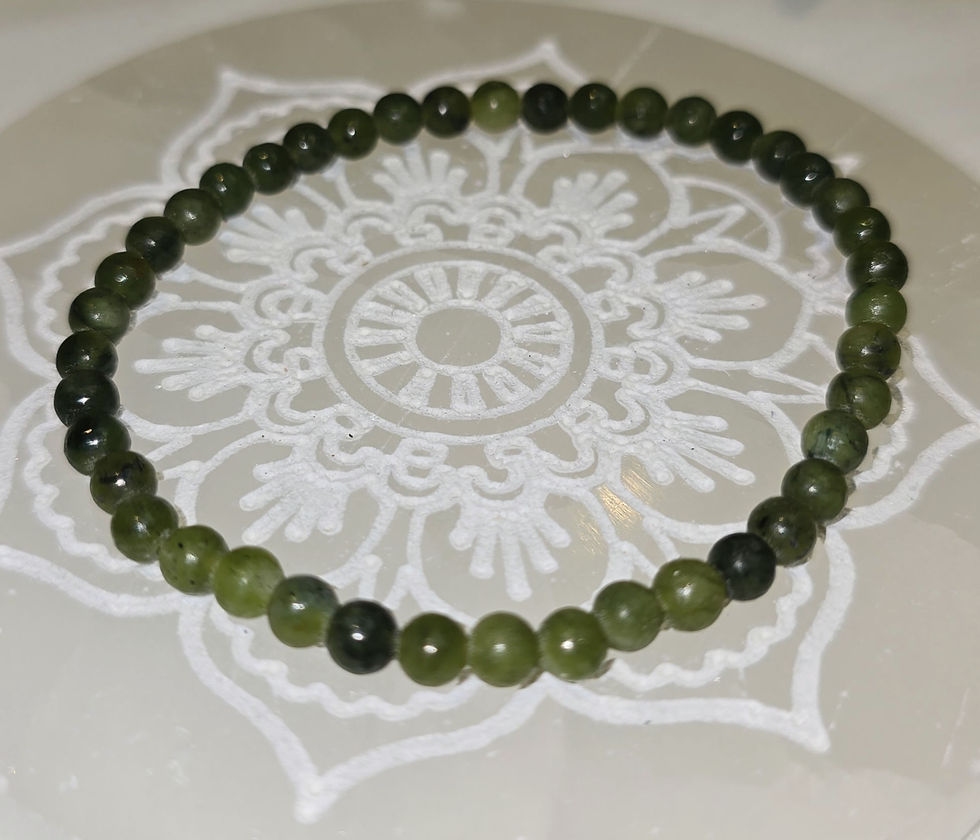 Thumbnail: 4mm Bracelets (Green Tones)