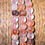 Thumbnail: Crystal Bracelets 4mm (Red Tones)