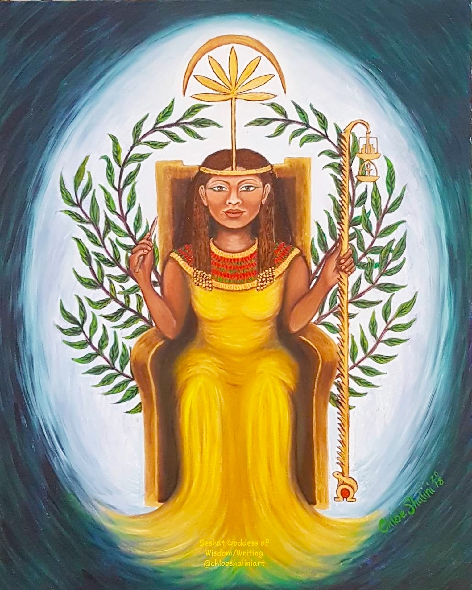 Goddess Seshat
