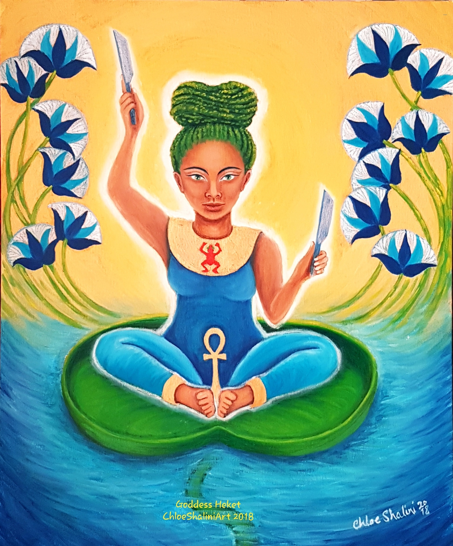 Goddess Heqet of Midwives
