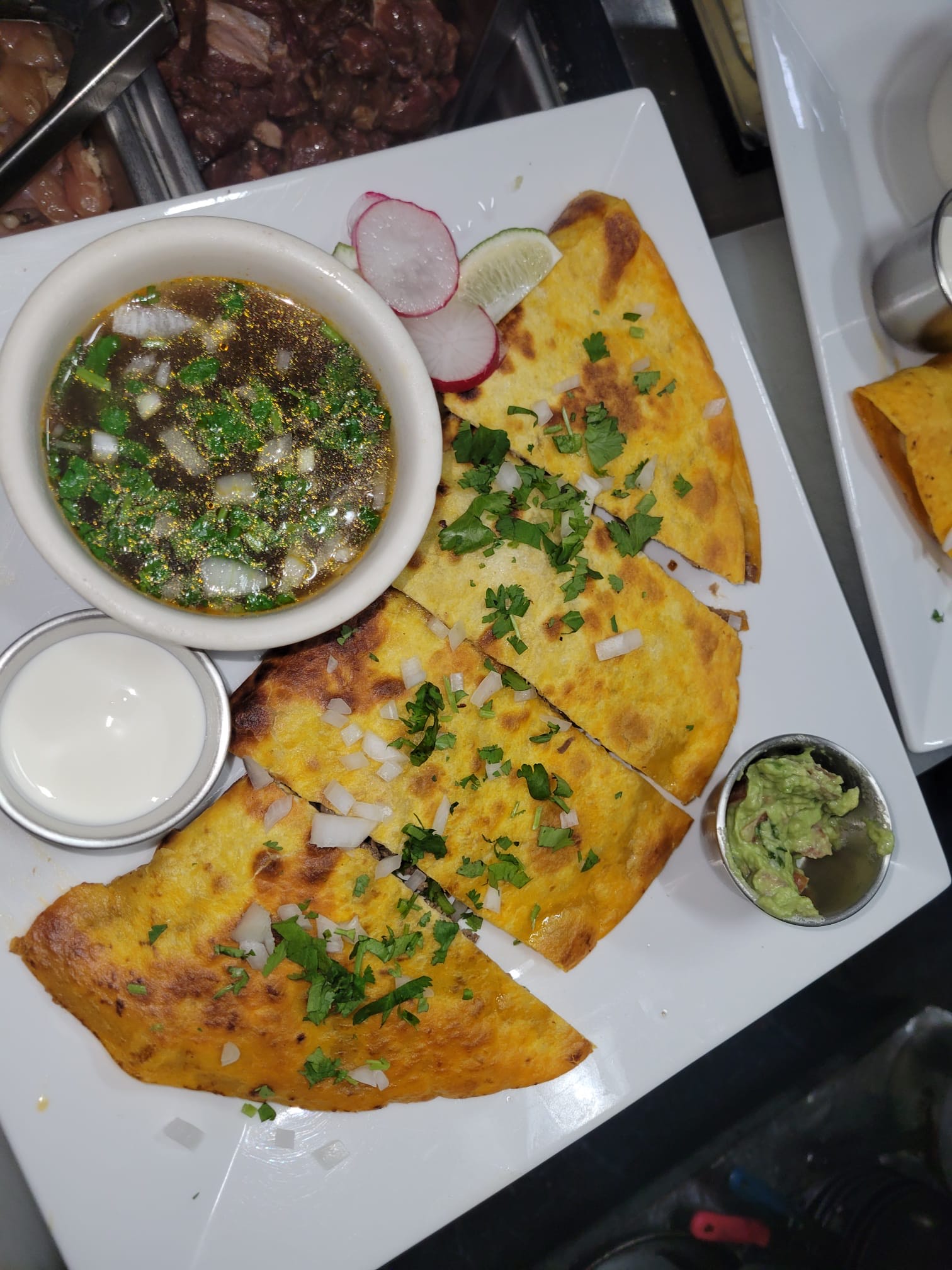 Arranged Food and Objects