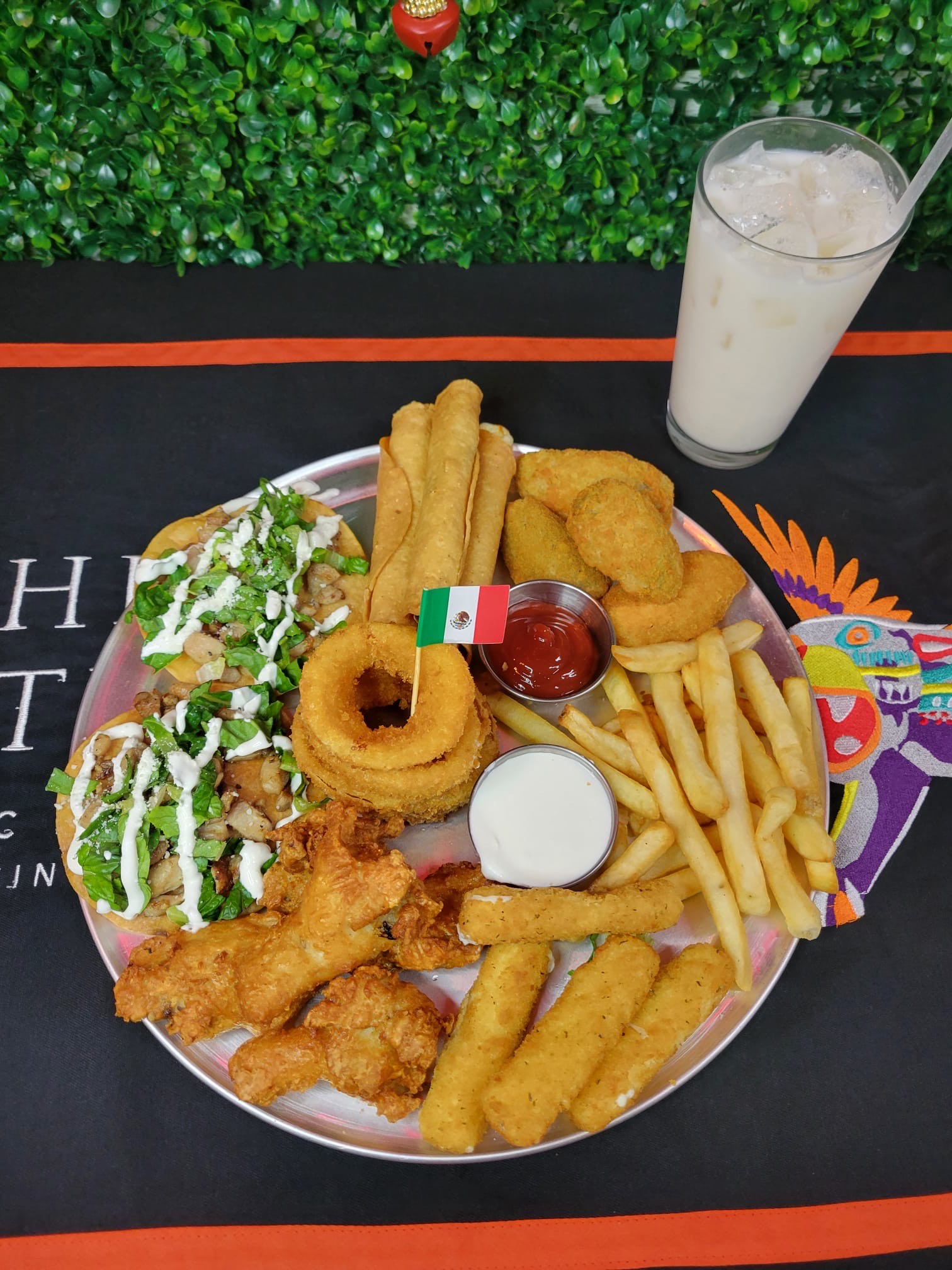 Arranged Food and Objects