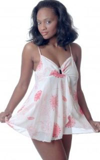 Thumbnail: Printed Chiffon Baby Doll