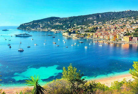 Views on the Cote d'Azur