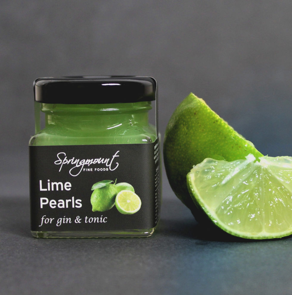 Lime Pearls for Gin & Tonic springmountfinefoods