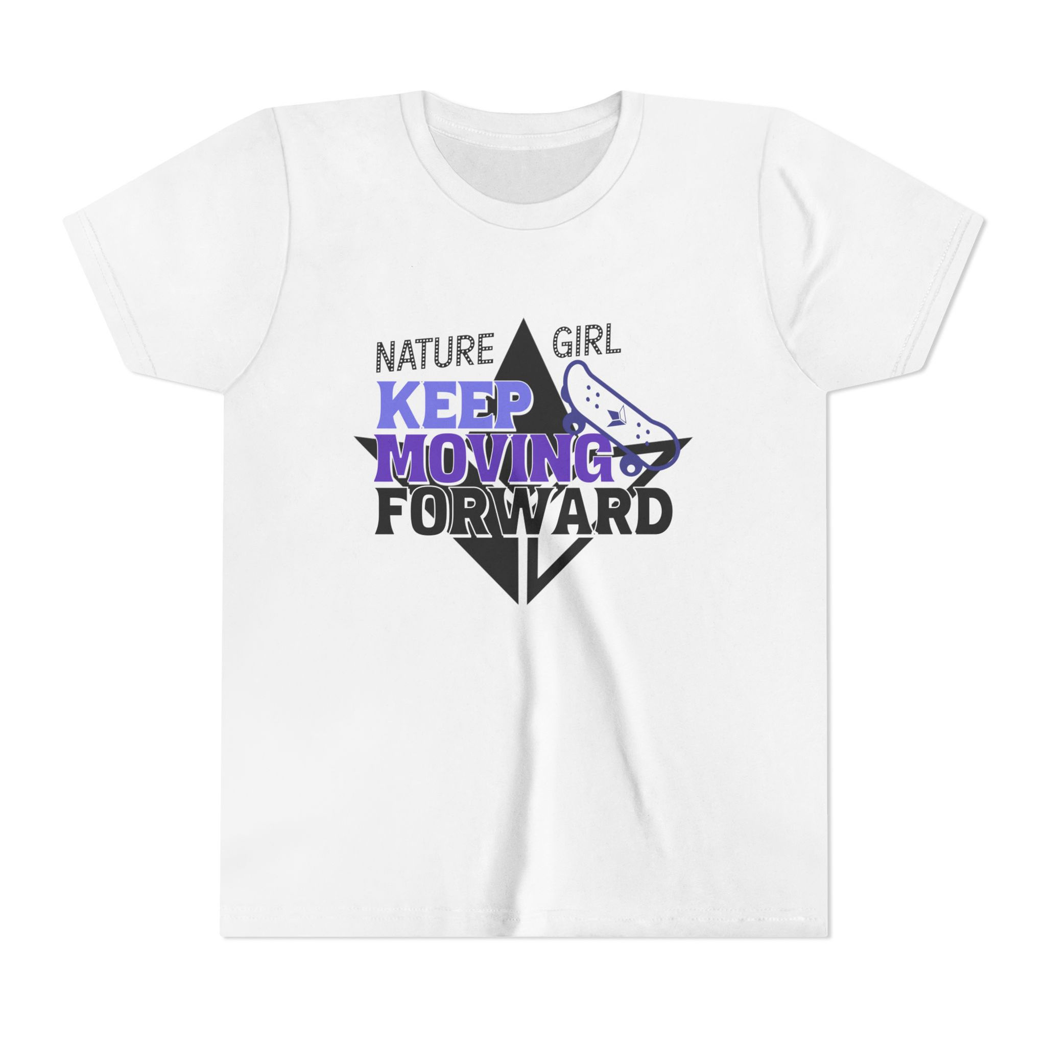 Keep Moving Forward Short Sleeve T-Shirt (Girls)