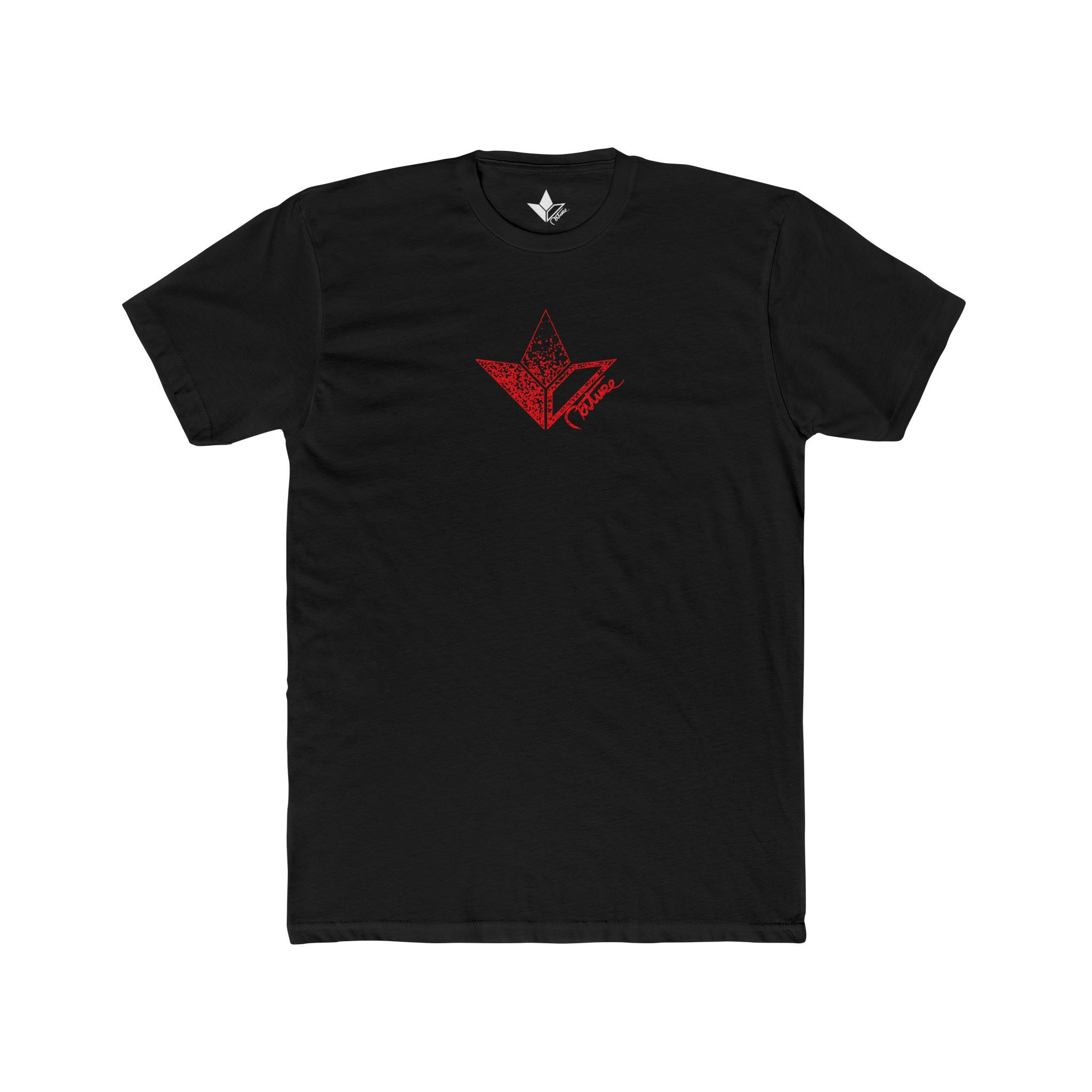 Pixilated Aloe (Red) Short Sleeve T-Shirt (Mens)