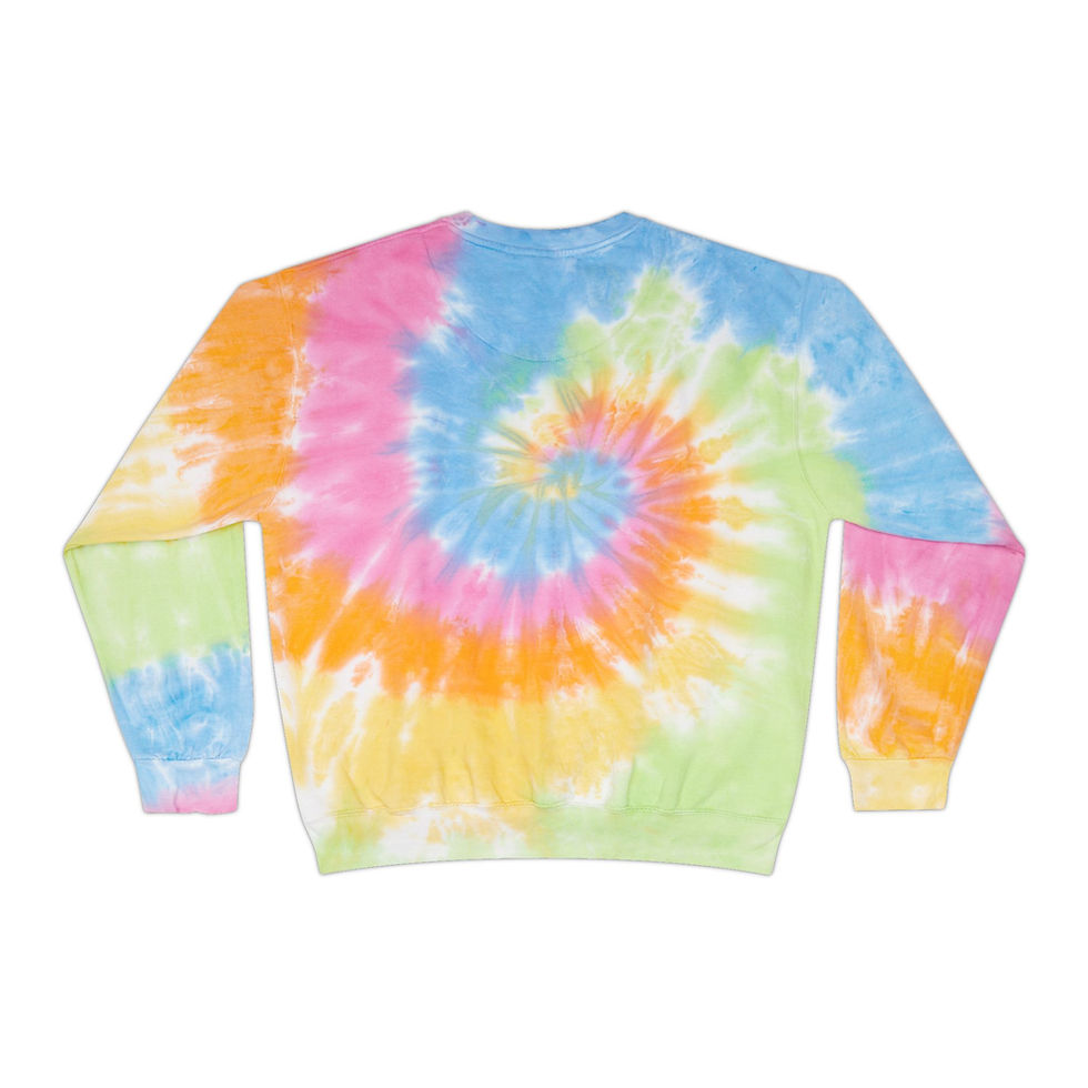 Thumbnail: Tear Logo Unisex Tie-Dye Sweatshirt