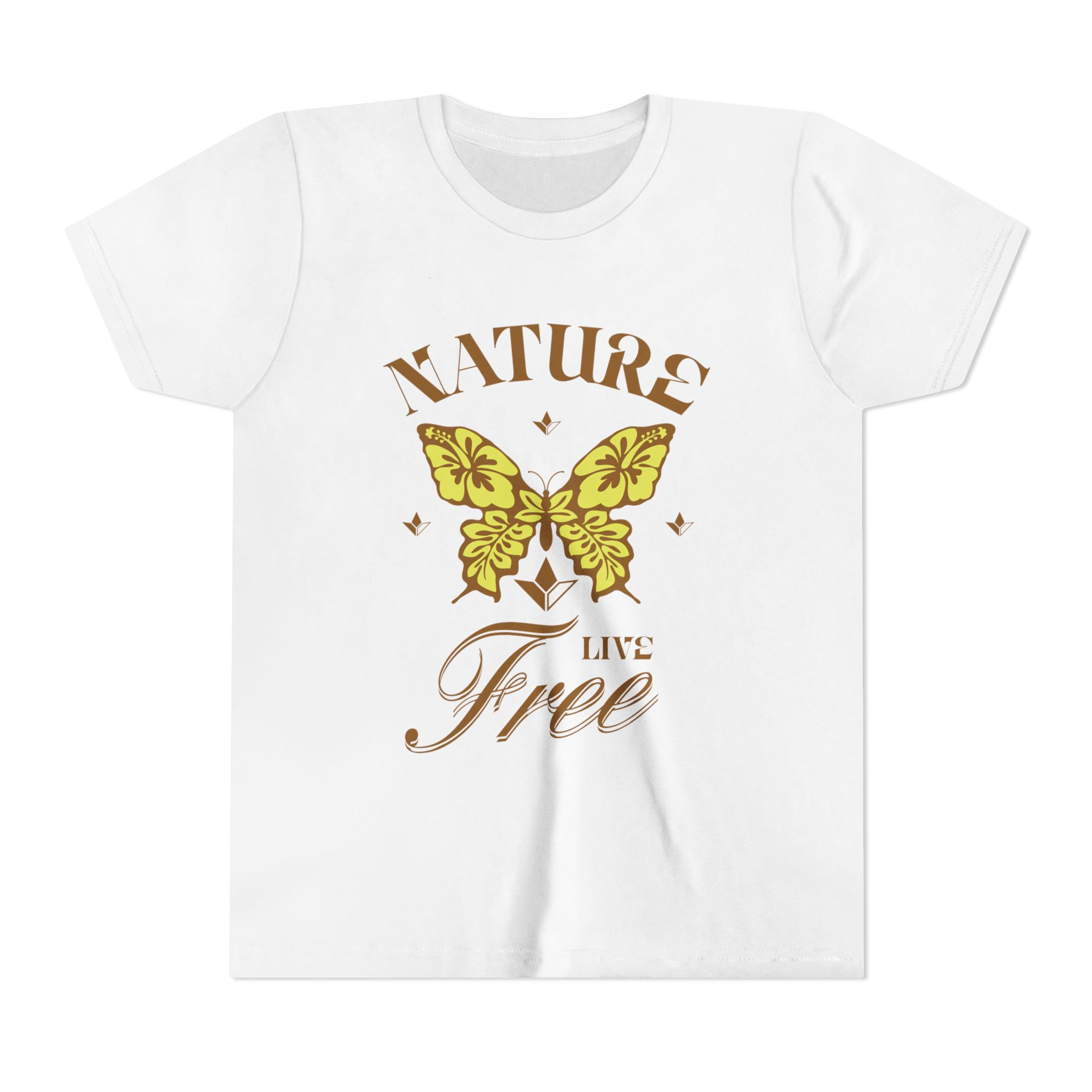 Live Free Short Sleeve T-Shirt (Girls)
