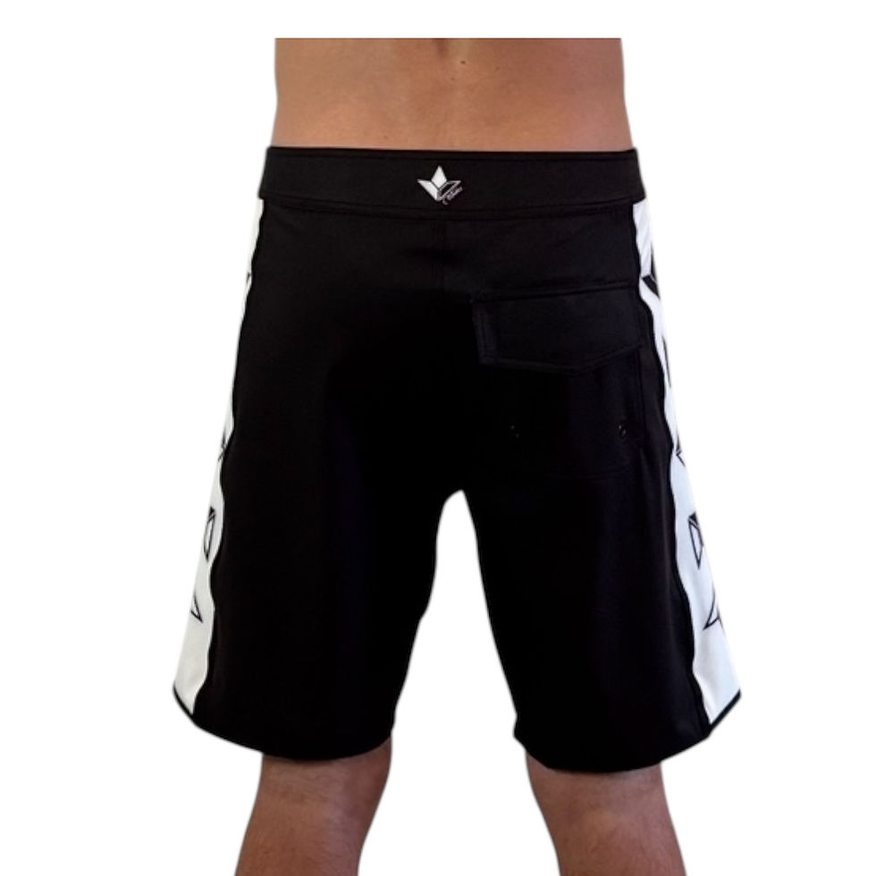 Thumbnail: VeraFlex Black Hurricane Boardshorts