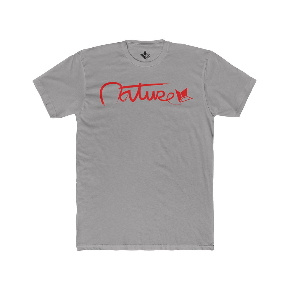 Thumbnail: Nature Tilted Right Short Sleeve T-Shirt (Mens)