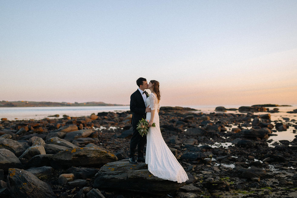 norway wedding photographer at beach in stavanger papillon visuals