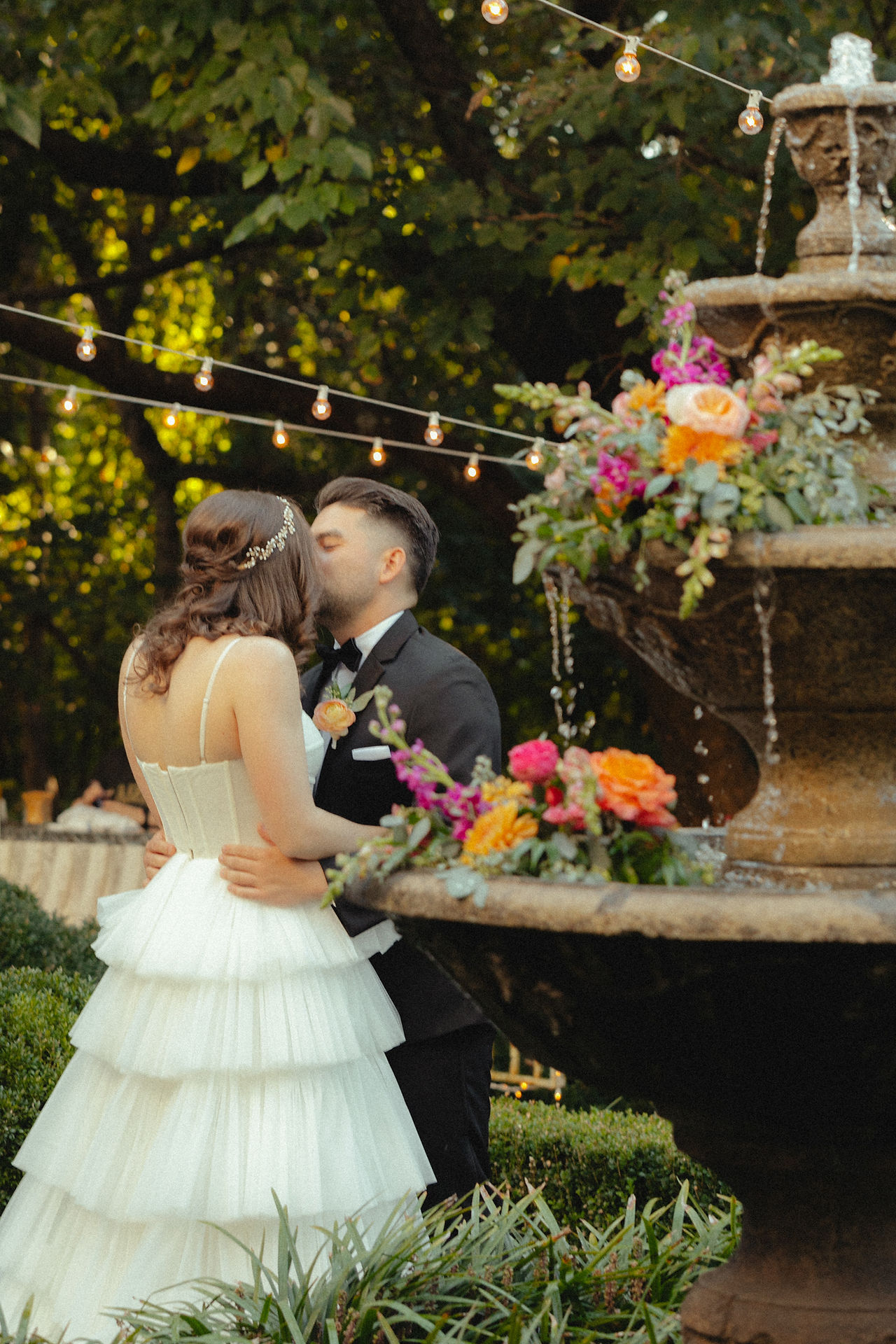 bride & groom first look moment primrose cottage