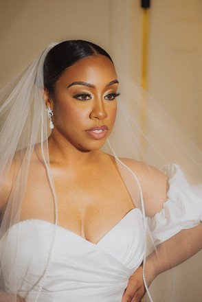 Bridal Portrait  for luxury wedding at SCAD Ivy Hall in Atlanta, Georgia