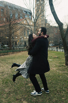 NYC couples photographer, Washington Square Park engagement photography, New York City couple photos, Washington Square Arch engagement photos NYC, winter engagement photography NYC, editorial couples photographer New York, cinematic engagement session NYC, romantic couple photography Washington Square Park, chess table engagement photos NYC, luxury engagement photographer NYC, documentary couples photography New York, playful engagement photos NYC, film wedding photographer NYC, intimate couples session New York City, NYC winter photoshoot couples