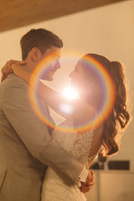 light flare creative wedding photography